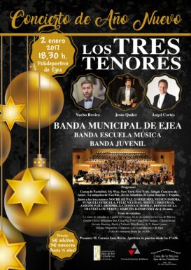 Concierto de Año Nuevo «Los TRES TENORES»