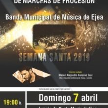 CONCIERTO  MARCHAS PROCESIONALES EN EJEA, Semana Santa  2019